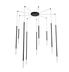 8400/27L LEDIO LN26 000 черный/белый, металл/акрил Люстра LED 27W 3000K 220V STICK