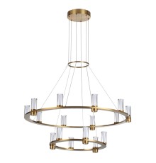 7144/110L HIGHTECH ODL26 515 светильник античная бронза/акрилл/металл IP20 LED 93W 5960Лм 3000K 180° 220V DEFANCE