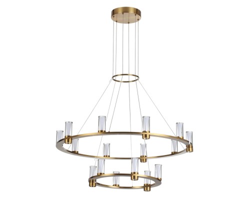 7144/110L HIGHTECH ODL26 515 светильник античная бронза/акрилл/металл IP20 LED 93W 5960Лм 3000K 180° 220V DEFANCE