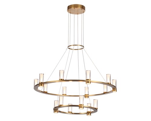 7144/110L HIGHTECH ODL26 515 светильник античная бронза/акрилл/металл IP20 LED 93W 5960Лм 3000K 180° 220V DEFANCE