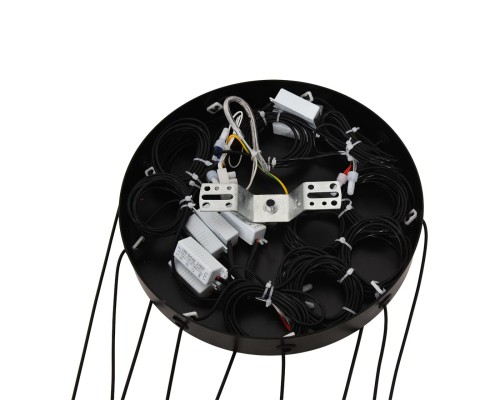 8400/27L LEDIO LN26 000 черный/белый, металл/акрил Люстра LED 27W 3000K 220V STICK