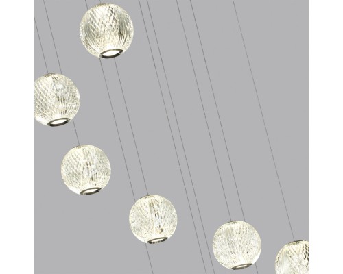 5007/56L L-VISION ODL24 459 хром/металл/акрил Люстра LED 56W 4000K 4711лм CRYSTAL