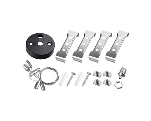 359123 OVER NT23 207 черный  Подвесной комплект для арт. 359114, длина троса 2м IP20 BITS