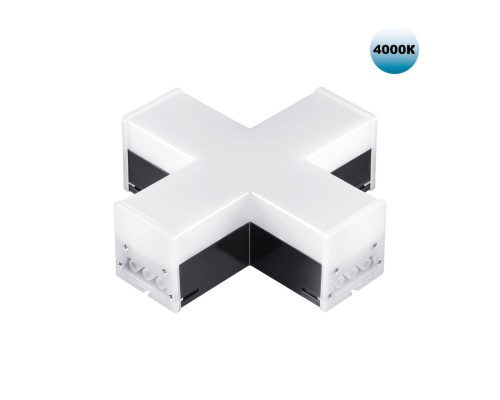 359114 OVER NT23 205 черный Светильник-соединитель 