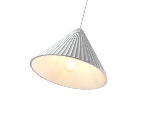 370979 OVER NT24 000 белый Светильник подвесной, длина провода 2м IP20 E27 50W 220V YESO