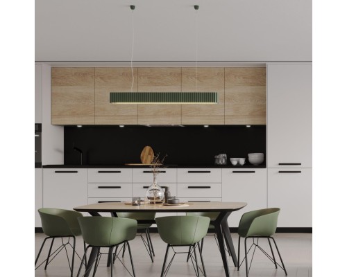 359404 OVER NT24 542 белый Светильник подвесной с переключателем цв.температуры, длина провода 2м IP20 LED 28W 220V 3000/4000/6000K YESO