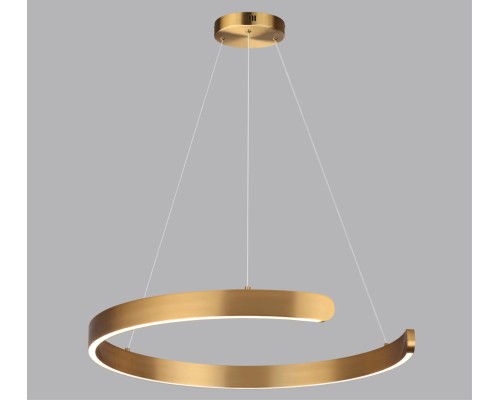 6535/43L LEDIO LN23 019 латунь Светильник подвесной LED 43W 3000-6000K 1758Лм 220V INDIE