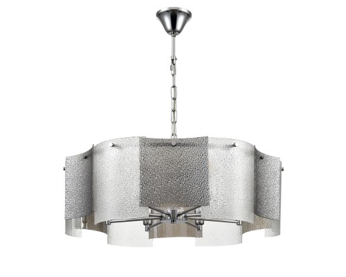 6594/8 MODERNI LN24 хром/тонированное стекло, металл/стекло Люстра подвесная E14 8*40W 220V DANDY