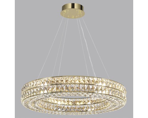 4926/85L L-VISION ODL24 477 золото/металл/хрусталь Люстра LED 85W 4000K 5074Лм PANTA