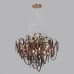 5066/12 HALL ODL24 397 античн.бронза/коричневый/металл/металл Люстра G9 12*40W CHAINY