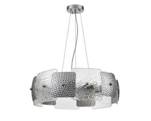 6588/6 MODERNI LN24 хром/тонированное стекло, металл/стекло Люстра подвесная E14 6*40W 220V LIBERTI