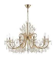 4977/10 HALL ODL23 000 золотой/хрусталь Люстра E14 10*40W VERSIA