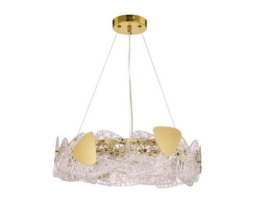 6582/6 NEOCLASSI LN24 золотой/прозрачный, золотой металл/стекло, металл Люстра подвесная E14 6*40W 220V QUEENY