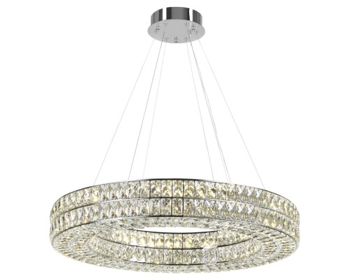 4927/85L L-VISION ODL24 479 хром/металл/хрусталь Люстра LED 85W 4000K 5074Лм PANTA