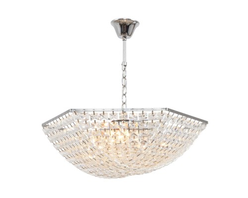 8377/5 NEOCLASSI LN хром/прозрачный, металл/хрусталь Люстра подвесная E27 5*60W 220V AMALIA