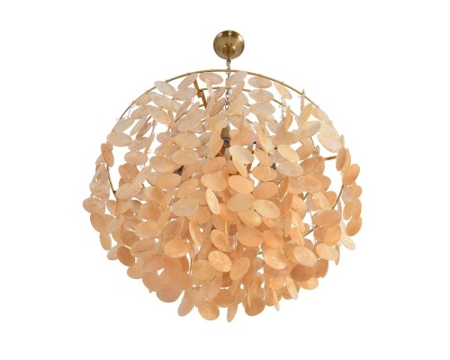 8386/6 MODERNI LN26 140 бронза/перламутровый, металл/ракушка Люстра E14 6*40W 220V SHELLA