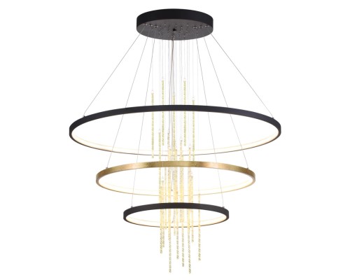 Накладной светодиодный светильник Odeon Light 3901/99L Monica золотистый/янтарный LED 113 Вт 4000K