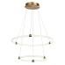8010/50L LEDIO LN25 золото/прозрачный металл/акрилл Подвесной светильник LED 50W 220V 4000K TWINKLE
