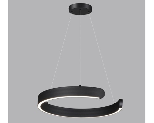 6534/28L LEDIO LN23 021 чёрный Светильник подвесной LED 28W 3000-6000K 1240Лм 220V INDIE