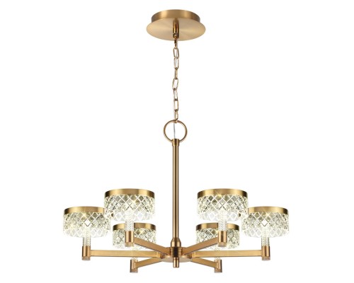 5032/36L L-VISION ODL24 445 античн.бронза/металл/акрил Люстра LED 36W 4000K 2596лм FIVRE