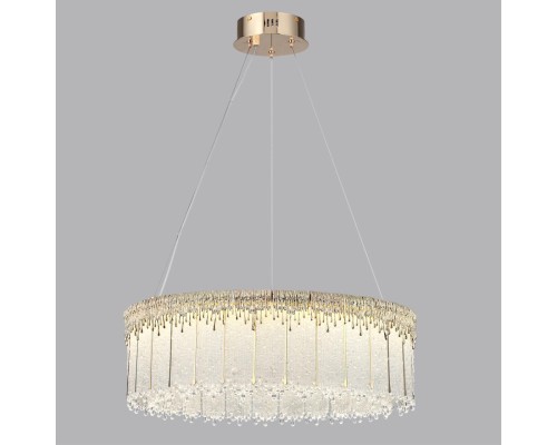 5091/80L L-VISION ODL25 563 золотой/стекло Люстра LED 80W 3700K 6796Лм CLEO