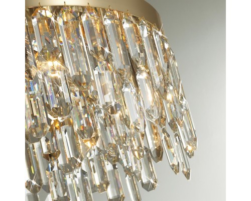 4986/6 HALL ODL22 385 золотой/хрусталь Люстра E14 6*40W DAKISA