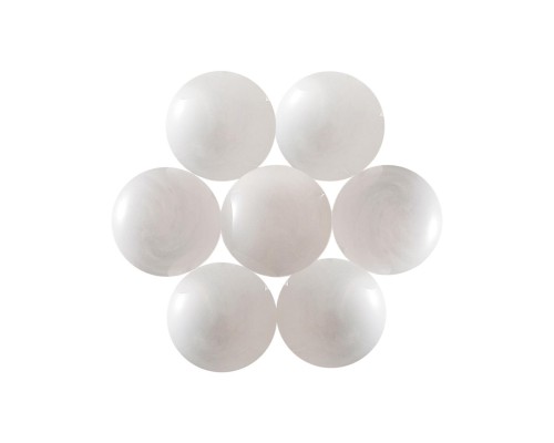 7109/7 MIDCENT ODL26 517 светильник металл/стекло/бронза/белый IP20 E14 7*5W 220-240V MAGIA