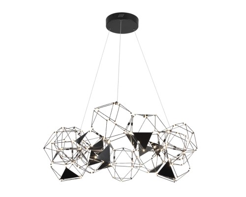 5087/56L L-VISION  черный хром/металл Люстра LED 56W 4000K 3360lm TRELLIS