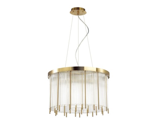 4788/7 HALL ODL21 323 золото/металл/стекло Люстра E14 7*40W YORK