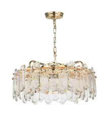5069/10 HALL ODL24 603 золото/прозрачный/металл/хрусталь Люстра E14 10*40W BULLON