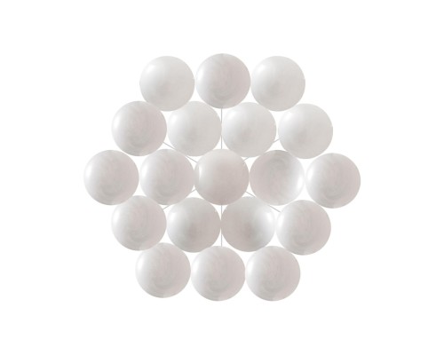 7109/19 MIDCENT ODL26 517 светильник металл/стекло/бронза/белый E14 19*5W 220-240V MAGIA