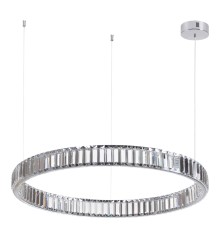 4930/45L L-VISION ODL24 489 хром/прозрачный металл/хрусталь Люстра LED 45W 4000K 5350Лм VEKIA