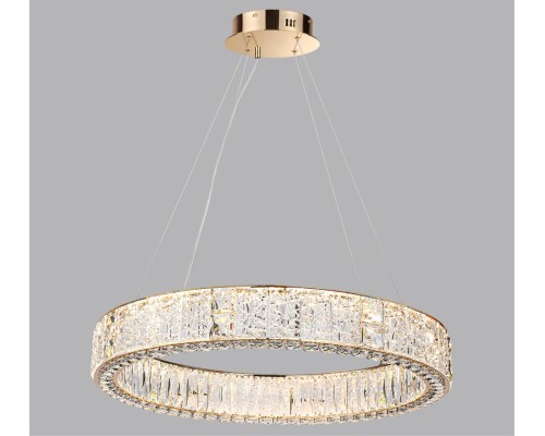 5071/100L HALL ODL24 493 золото/прозрачный/металл/хрусталь/стекло Люстра LED 100W 3700K VERSION