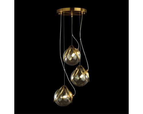 5288/3 SUSPENTIONI LN23 латунь Светильник подвесной G9 3*40W 220V WANDA
