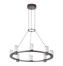 7143/55L HIGHTECH ODL26 513 светильник темный никель/акрилл/металл IP20 LED 45W 4260Лм 3000K 180° 220V DEFANCE