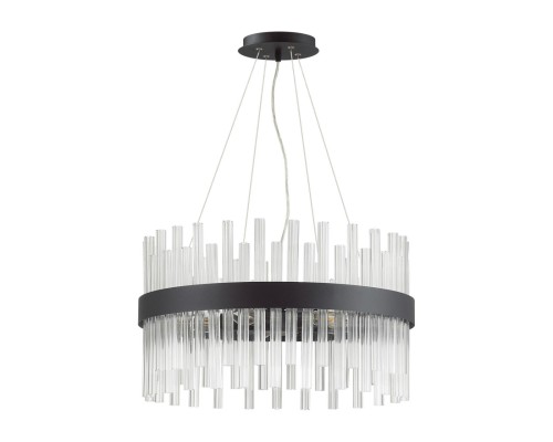 5272/5 MODERNI LN23 черный Люстра E14 5*40W 220V MITSUKO