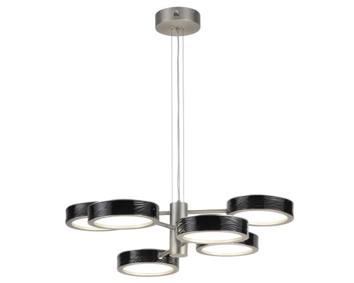 5451/99LB L-VISION  ODL_EX26 черный/никель/металл/керамика/акрил Люстра LED 99W  2000К/3000K/4000K Rivera