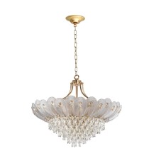 5048/16 HALL ODL24 519 золото/прозрачный/янтарный/металл/хрусталь/стекло Люстра E14 16*40W PAROTI