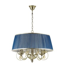 3921/4 CLASSIC ODL18 568 бронза/ткань/стекло Люстра IP20 E14 4*40W 220V NIAGARA