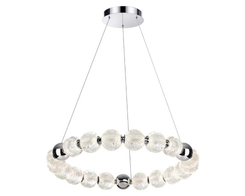 5007/60L L-VISION ODL24 463 хром/металл/акрил Люстра LED 60W 4000K 4987лм CRYSTAL