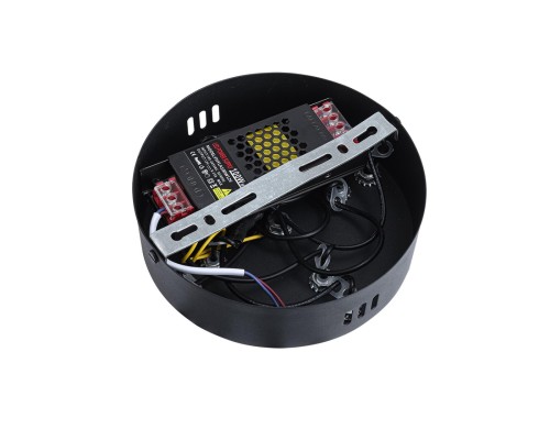 8341/70L LEDIO LN черный/прозрачный металл/акрил Люстра подвесная LED 70W 3000K 220V VINORA