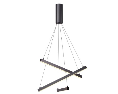 Подвесной светодиодный светильник Odeon Light 3860/39B Cometa черный LED 39 Вт 3000K