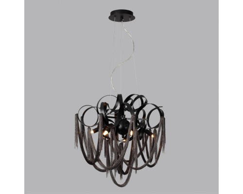 5067/6 HALL ODL24 395 черный/металл/металл Люстра G9 6*40W CHAINY