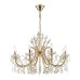 4977/8 HALL ODL23 000 золотой/хрусталь Люстра E14 8*40W VERSIA