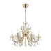 4977/6 HALL ODL23 000 золотой/хрусталь Люстра E14 6*40W VERSIA