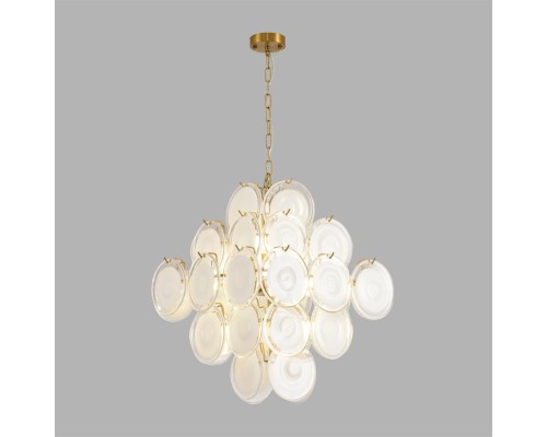 8320/8 MODERNI LN26 137 латунь/белый, металл/стекло Люстра E14 8*40W 220V CHIPSY