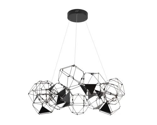 5087/56L L-VISION  черный хром/металл Люстра LED 56W 4000K 3360lm TRELLIS