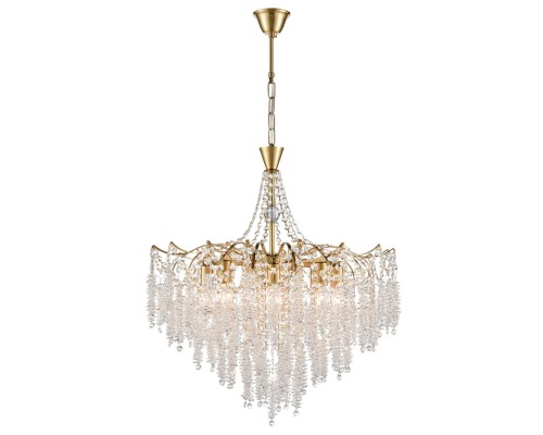 8243/8 CLASSI LN25 латунь металл/хрусталь Люстра подвесная E14 8*40W 220V KRISTINA