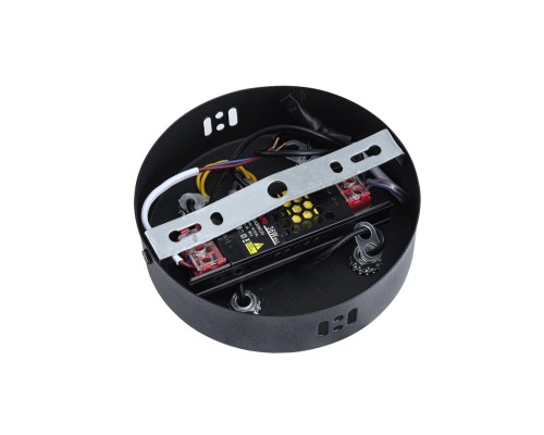 8341/28L LEDIO LN черный/прозрачный металл/акрил Люстра подвесная LED 28W 3000K 220V VINORA