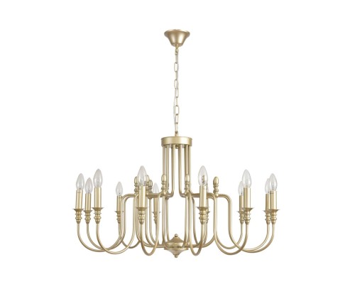 8318/12 CLASSI LN26 шампань/металл Люстра E14 12*40W 220V SUANA